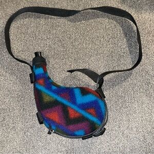 Vintage Fleece Water Bottle Holder